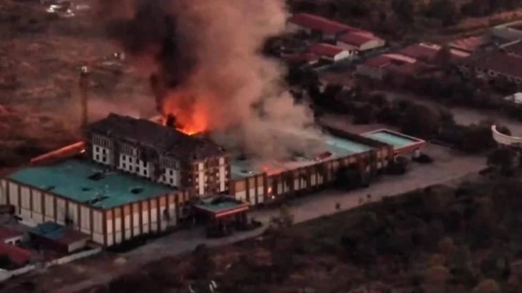 สิ้นสภาพ!รถถังไทยถล่ม กาสิโน-ศูนย์สแกมเมอร์ช่องสายตะกู ฐานทหาร-จุดปล่อยโดรนเขมร