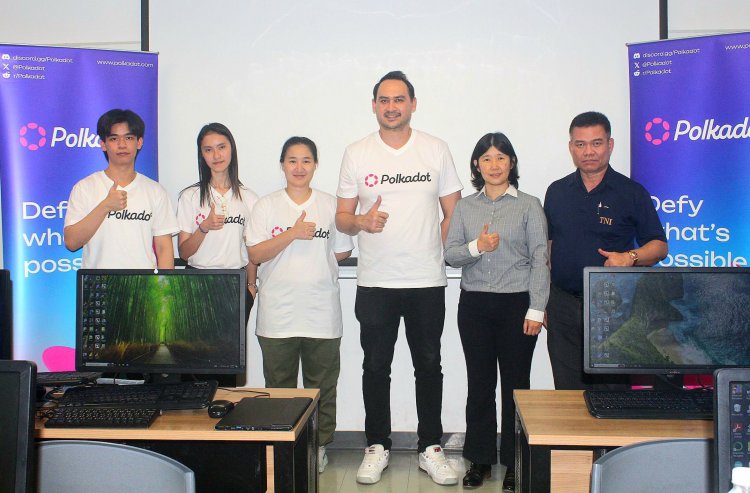 “Polkadot” รุกเสริมสร้างความรู้ให้นิสิตนักศึกษาคณะวิศวกรรม สาขาคอมพิวเตอร์ สถาบันเทคโนโลยีไทย-ญี่ปุ่น
