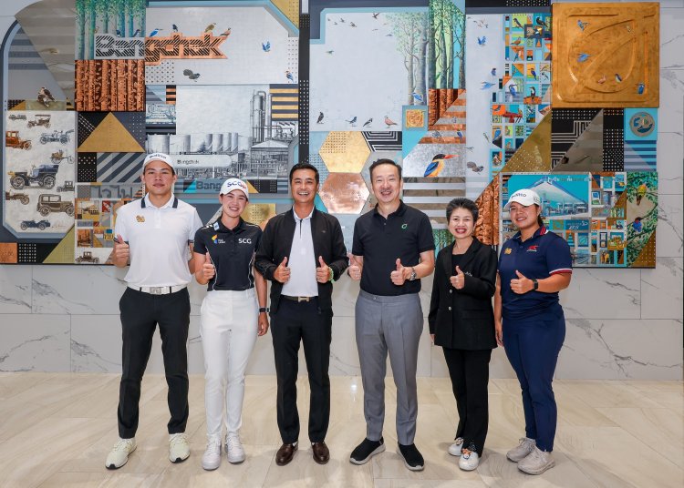 ผู้บริหาร “เดอะ เจ็นซ์” นำทัพโปรตีกอล์ฟ เข้าพบผู้บริหาร “บางจากฯ” สวัสดีปีใหม่ พร้อมขอบคุณที่ให้การสนับสนุน