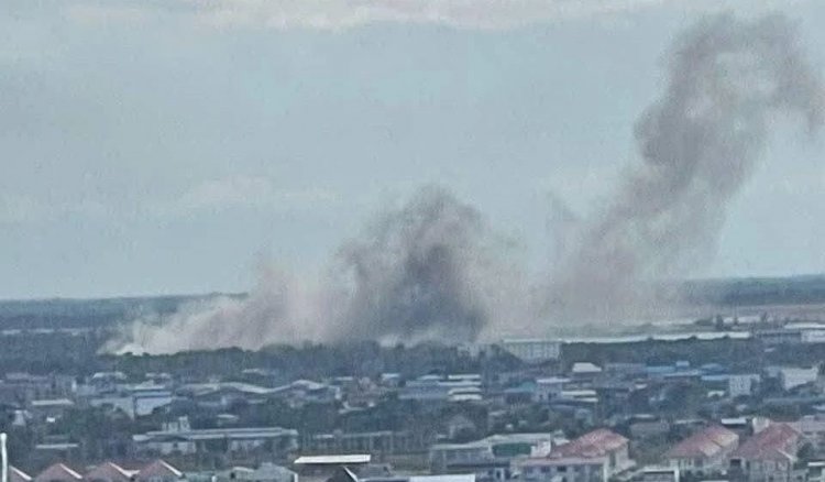 ปอยเปตสะเทือน!F-16 หย่อนไข่ลูกที่ 2 ถล่มศูนย์กลางสแกมเมอร์-คลังอาวุธกัมพูชา