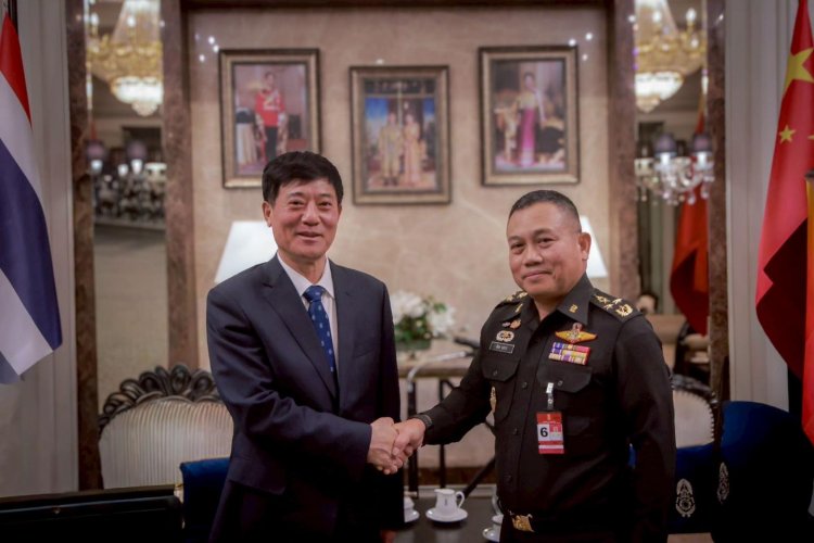 "หลิว จงอี้"หารือ"ทบ." ชี้ชัดรัฐบาลกัมพูชาเชื่อมโยง-มีเอี่ยวแก๊งสแกมเมอร์