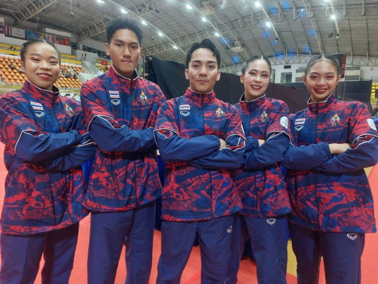 “ชวิศา-ชนกพล” สเต็ปขั้นเทพรูดม่านยิมนาสติกกวาด 6 ทองซีเกมส์ครั้งที่ 33