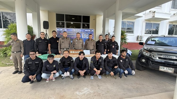 ตร.ชัยภูมิ กวาดล้างยานรกข้ามชาติ ยึดของกลางกว่า 1.2 แสนเม็ด เตรียมกระจายช่วงเทศกาลปีใหม่