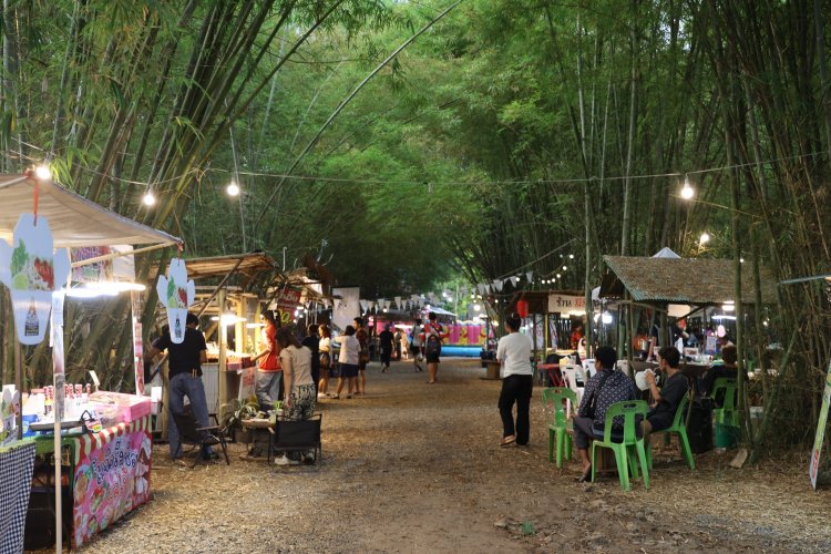 สวนไผ่ต้องตรัง!ตลาดฐานรากกระตุ้นเศรษฐกิจชุมชน จุดเช็คอินแห่งใหม่