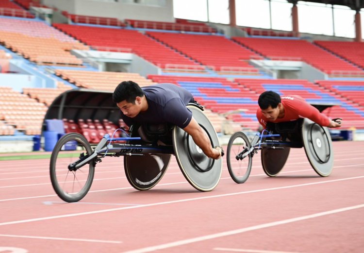 วีลแชร์เรซซิ่งไทยพร้อม!“ประวัติ–ชัยวัฒน์” นำทีมซ้อมเข้มก่อนลุยศึกอาเซียนพาราเกมส์