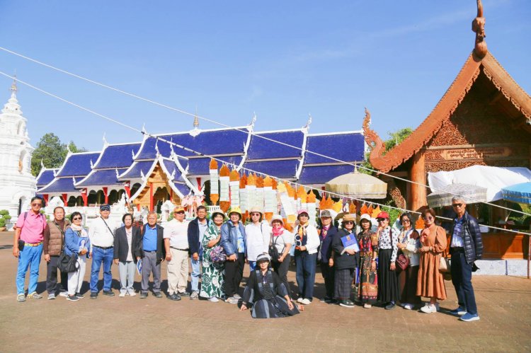 สัมผัสลมหนาว มูเตลูเสริมดวงกราบไหว้สักการะพระธาตุลำปางหลวง จ.ลำปาง