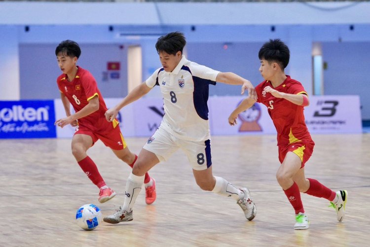 ฟุตซอลไทย U16 ถลุง "เวียดนาม 5-1 ทะลุเข้าชิงแชมป์อาเซียน
