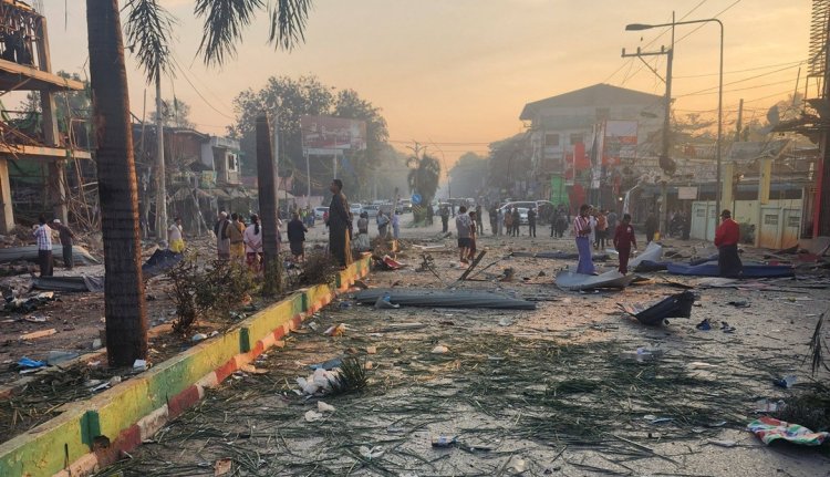 ป่วน!รับเลือกตั้งเมียนมา กลุ่มต่อต้านวางบึ้ม3 จุดกลางเมืองเมียวดี