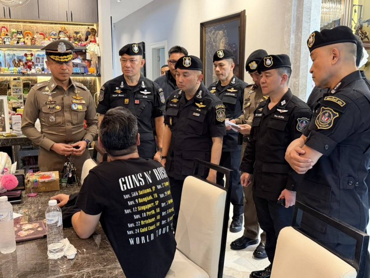 บุกจับผู้สมัครสส.พรรคดังเอี่ยวฟอกเงินยาเสพติดกว่า20,000 ล้านบาท