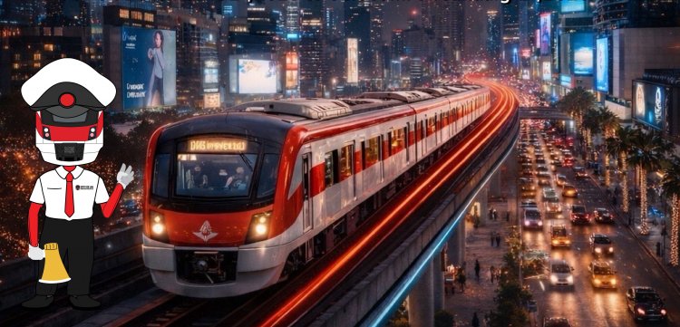 รถไฟฟ้าสายสีแดง มอบความสุขปีใหม่ ขยายเวลาวิ่งถึงตี 2 ในคืนเคาท์ดาวน์ 31 ธ.ค.