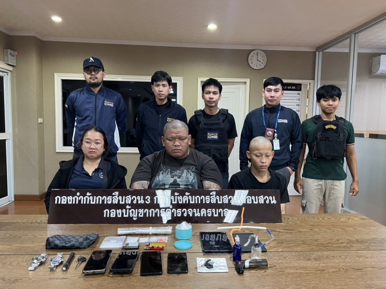 บุกรวบแก๊งค้ายาย่านบางคอแหลม ยึดยาบ้า–ไอซ์ พร้อมอุปกรณ์ครบชุด