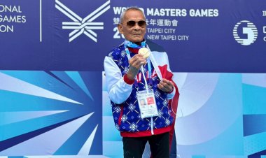 คุณตาสว่าง พร้อมแข่ง กีฬาสูงอายุนานาชาติ ไทยแลนด์ โอเพ่น มาสเตอร์เกมส์ ครั้งที่ 6
