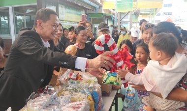 กำนันตำบลบางเมือง จัดกิจกรรมงานวันเด็กแห่งชาติ ประจำปี 2569