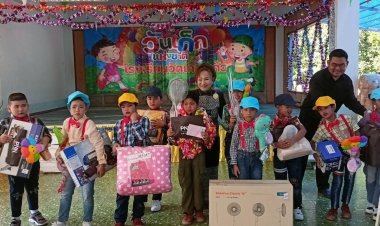 "พ.อ.หญิธณตศกร"(สว.)ร่วมจัดกิจกรรมเนื่องในงานวันเด็ก บรรยากาศอบอวลไปด้วยความสุข