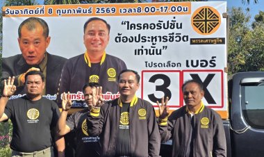 พรรคเศรษฐกิจขนทัพใหญ่บุกโคราช “ธนทรัพย์” นำทีม 16 เขต รับ “พล.อ.รังสี” ปราศรัยลานย่าโม 18 ม.ค.นี้