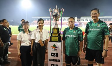 ปทุมธานีระเบิดศึกแข่งขันฟุตบอล "CSR BANGKADI CUP"กระชับสัมพันธ์ระหว่างหน่วยงาน
