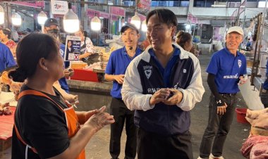 " วรวุฒิ"เบอร์ 8 มาแรง! อ้อนชาวชัยภูมิ ขอโอกาสนักธุรกิจรุ่นใหม่ เข้าสภาฯ พลิกชีวิตคนเมืองพญาแล
