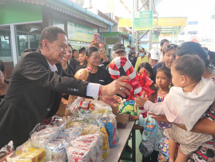 กำนันตำบลบางเมือง จัดกิจกรรมงานวันเด็กแห่งชาติ ประจำปี 2569