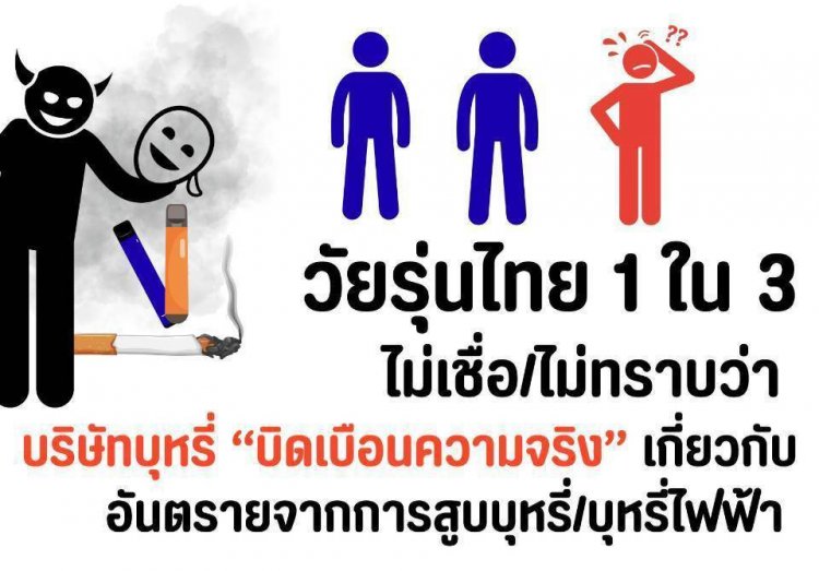 หลายหน่วยงานผนึกกำลังคุมเข้มบุหรี่ไฟฟ้า หลังผลสำรวจสุขภาพประชาชนไทยพบ “เด็ก–เยาวชน” คือกลุ่มเสี่ยงหลัก