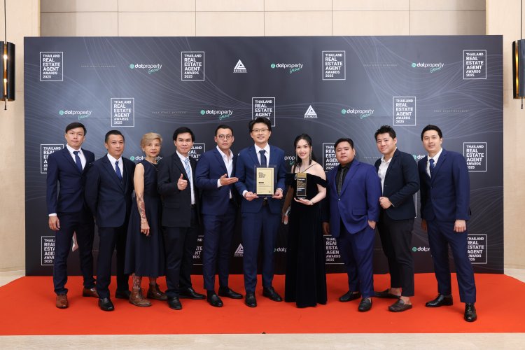 ThaiPropertyInvestor กวาด 8 รางวัลใหญ่จาก 3 เวทีระดับประเทศ ตอกย้ำผู้นำธุรกิจนายหน้าอสังหาริมทรัพย์ครอบคลุมทั้งที่อยู่อาศัยและการลงทุน