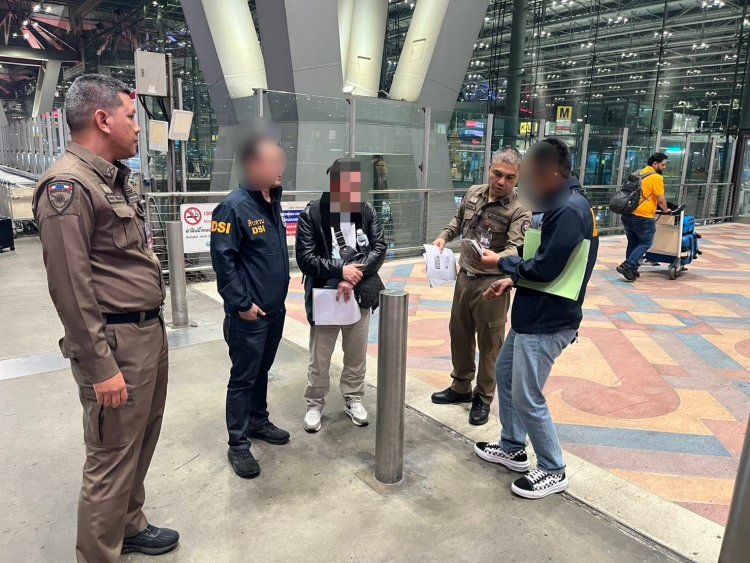 ดีเอสไอ-ตม.สุวรรณภูมิ จับกุม "นายทุนจีน"จ้าง"คนไทย"เป็นนอมินีบริษัท