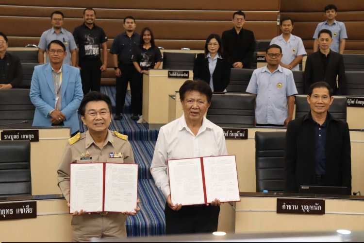 องค์การบริหารส่วนศรีสะเกษ รวมพลังเครือข่าย กสพ. เพื่อสุขภาพคนศรีสะเกษ
