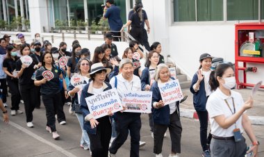 รพ.รามาฯ ร่วม 13 องค์กรย่านถนนพระราม 6 ยกระดับถนนปลอดบุหรี่มวน-บุหรี่ไฟฟ้า ปกป้องคนจากควันบุหรี่มือสอง