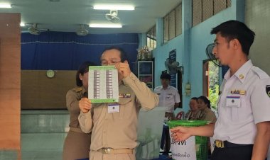 ปิดหีบ–นับคะแนนเลือกตั้งใหม่ สส.น่าน เขต 1 หน่วย 3 เรียบร้อย โปร่งใส ตรวจสอบได้