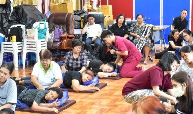 อบต.สวนพริกไทย เมืองปทุมธานี  เดินหน้าปั้น"หมอนวดแผนไทย"สร้างรายได้ชุมชน