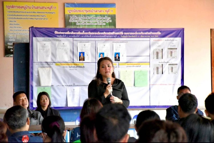 "นายกจอย" ฟังเสียงประชาชน ลงพื้นที่ร่วมกำหนดทิศทางพัฒนาจังหวัดตาก