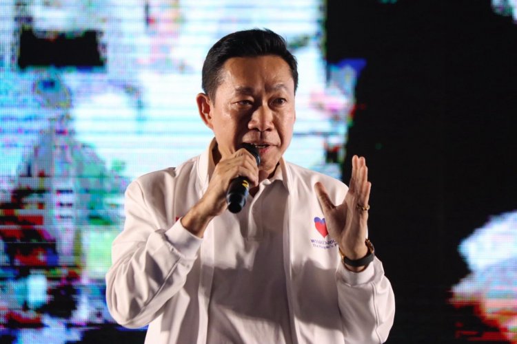 "เอกสิทธิ์" แม่ทัพปวงชนไทย จัดใหญ่ ปราศรัยโค้งสุดท้ายสมุทรปราการ ลั่น “หัวใจคู่ สู้แล้วรวย”