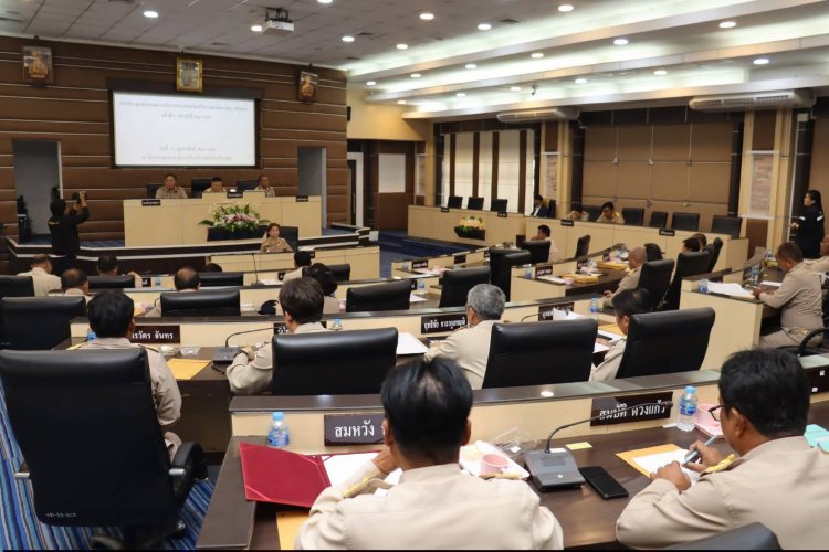 อบจ.ศรีสะเกษประชุมสภาสมัยสามัญ สมัยแรก ประจำปี 2569 ขับเคลื่อนนโยบายสู่ประชาชน