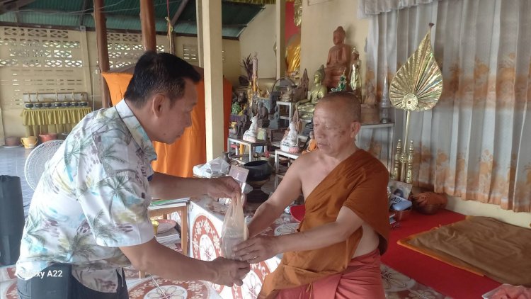 ประดิษฐาน "ศาลพ่อขุนดง"ที่พักสงฆ์บ้านสันทราย ต.แม่ปะ อ.แม่สอด