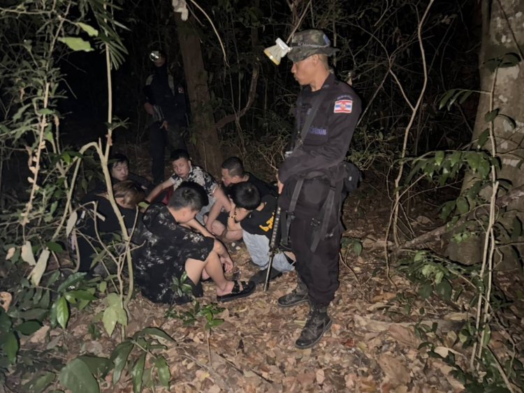 ทะลักไม่หยุด!กองทัพเรือจับกุมกลุ่มจีนเทาเครือข่าย Cyber Scam จากประเทศกัมพูชา