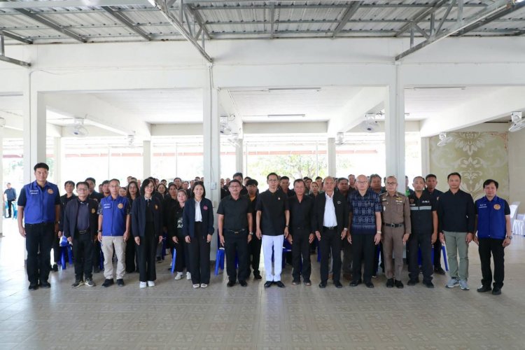 อำนาจเจริญยกระดับป้องกันและปราบปรามการค้ามนุษย์ลุยสร้างเครือข่ายครอบคลุมทั้งจังหวัด