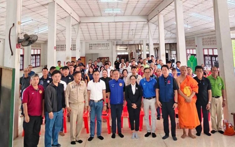 แขวงทางหลวงพิจิตร เปิดเวทีชี้แจงงบ700ล้านระยะทาง 10.200 กม. โครงการก่อสร้างถนน 4 เลน  ตอน เขาทราย - สากเหล็ก ทางหลวง หมายเลข 11