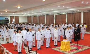 ศรีสะเกษเทิดพระเกียรติ “พระบิดาแห่งมาตรฐานการช่างไทย” น้อมรำลึกพระมหากรุณาธิคุณ วันมาตรฐานฝีมือแรงงานแห่งชาติ 2569