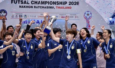 ฟุตซอลหญิงไทย สู้สุดใจ ไล่แซง ออสเตรเลีย 5-4 คว้าแชมป์อาเซียนสมัยแรก