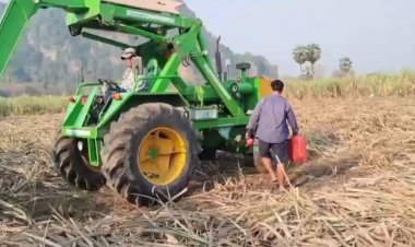 ชาวไร่ชาวนาเดือดร้อนหนักปั๊มน้ำมันลานสักเติมจำกัดลิตรกระทบงานเกษตร