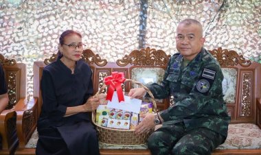 แม่ทัพภาคที่ 2 เยี่ยมครอบครัว " พลตรี กฤษฎา หาญสุโพธิ " วีรบุรุษผู้เสียสละฯ