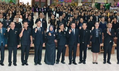“ศรีสะเกษ” จัดกิจกรรมปลูกพลังบวก “โชว์ แชร์ เชื่อม เชิดชูเกียรติ” สร้างจิตสำนึกภูมิคุ้มกันปัจจัยเสี่ยง (เหล้า บุหรี่) สู่สุขภาวะที่ดีของเด็กปฐมวัย