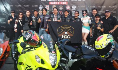 กลุ่ม Harley-Davidson นับร้อยคันสร้างสีสรรค์ในตลาดTHE MOONLIGHT PAKNAM กระตุ้นเศรษฐกิจ