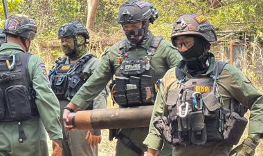 ชุด EOD ตชด.22 เดินเครื่องเร่งทำลายทุ่นระเบิดอย่างต่อเนื่องถี่ยิบ เพื่อความปลอดภัยของ จนท.-ปชช.
