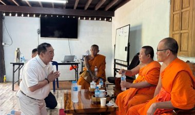 "สส.ชิงชัย"  ขึ้นดอยลอยฟ้า อ.อุ้มผาง ร่วมทำบุญโครงการบรรพชาสามเณร ภาคฤดูร้อน ประจำปี 2569.