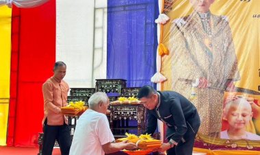 ขุนหาญสืบสานพระพุทธศาสนา จัดบวชสามเณรภาคฤดูร้อน 85 รูป ถวายเป็นพระราชกุศล