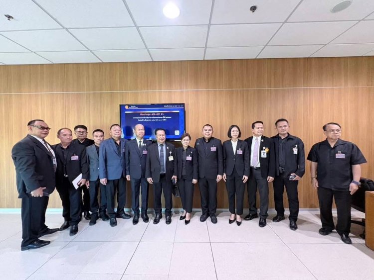 วุฒิสภาติดตามงบฯ ศรีสะเกษ เร่งแก้ปัญหาที่ดิน–เดินหน้าของบซ่อม รพ.สต.บ้านชำเม็ง