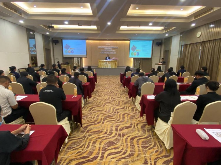 พลังงานจังหวัดศรีสะเกษ จัดกิจกรรมสนทนาสัมมนาโครงการส่งเสริมการลดใช้พลังงานในภาครัฐ