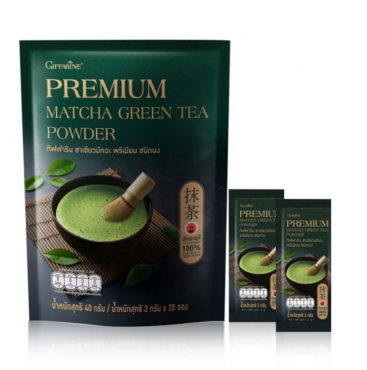กิฟฟารีน แนะนำไอเท็มเด็ด “Giffarine Premium Matcha Green Tea Powder”.