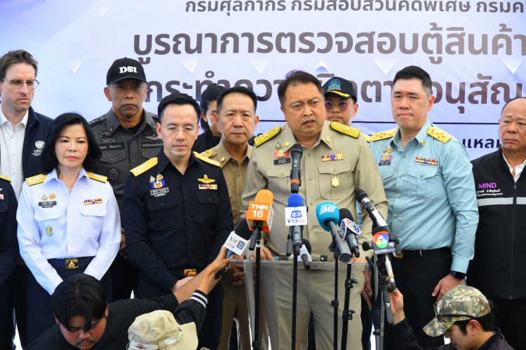 รัฐบาลเอาจริง!สั่ง รองนายกฯ“สุชาติ”ลุยตรวจ 18 ตู้สินค้าต้องสงสัยลักลอบนำขยะอิเล็กทรอนิกส์