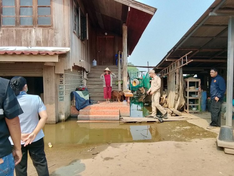 ช่วยเหลือเร่งด่วน !!!  ผู้ว่าฯ น่าน   สั่งแก้ไขปัญหา ชาวนา - ชาวบ้าน อ.เวียงสา หลังได้รับผลกระทบน้ำท่วมขังนาน 3 ปี